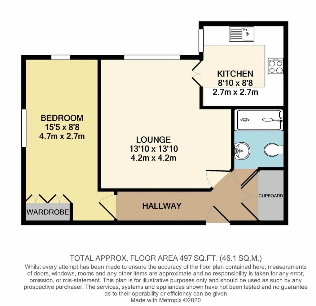 Floorplan for Harbour Road, Seaton