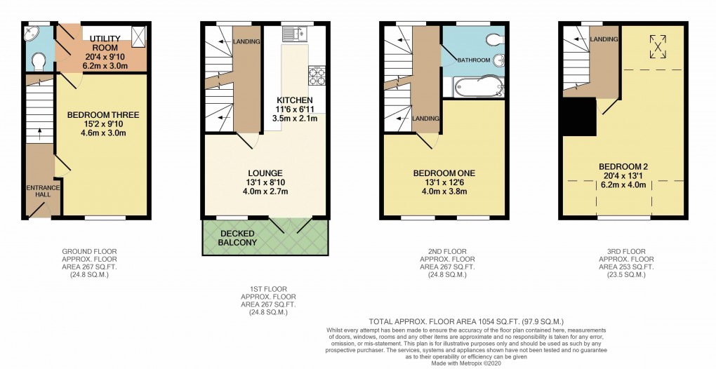 Floorplan for Seaton Court, Seaton