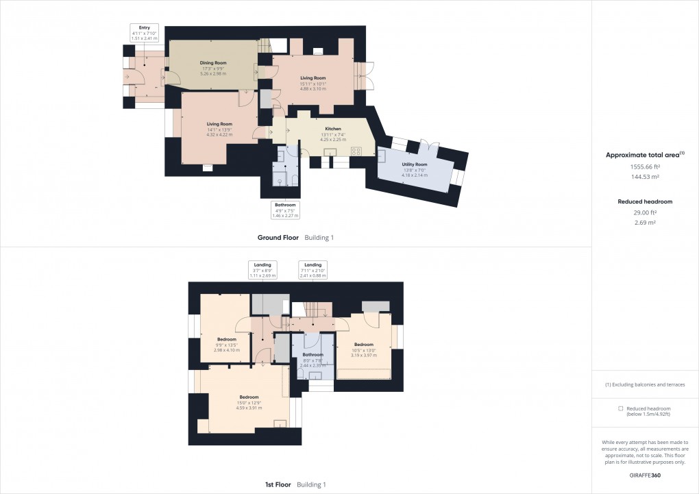Floorplan for The Street, Charmouth