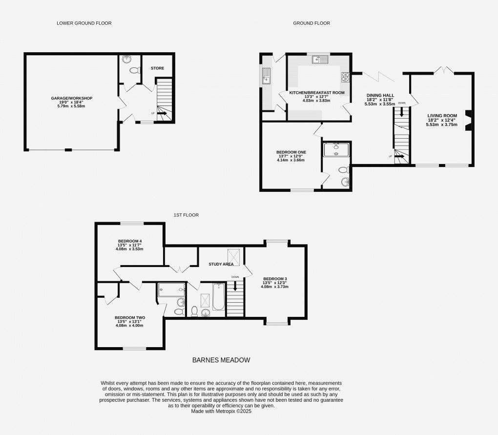 Floorplan for Barnes Meadow, Uplyme