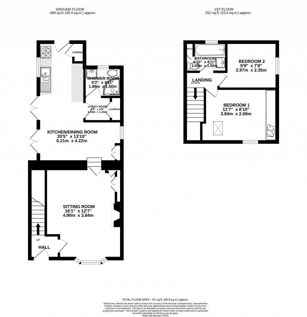 Floorplan for Jordan, Lyme Regis