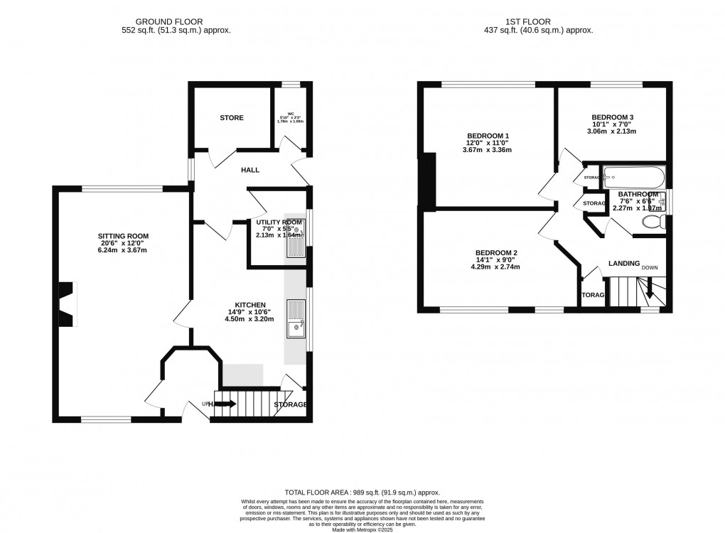 Floorplan for Monkton Wyld, Raymonds Hill