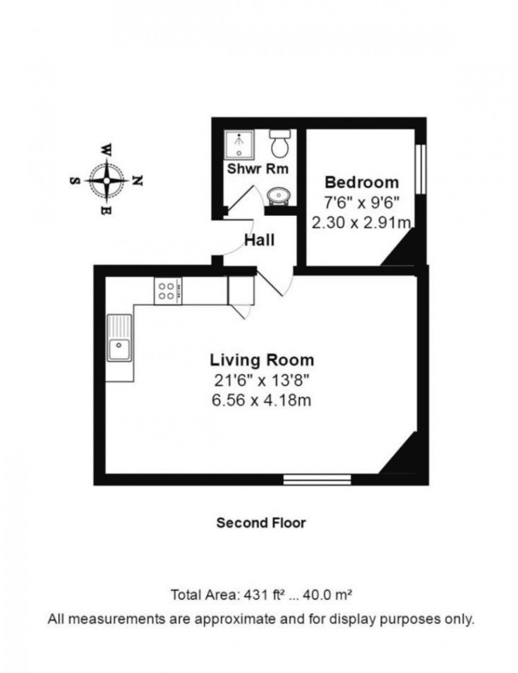 Floorplan for Pound Road, Lyme Regis