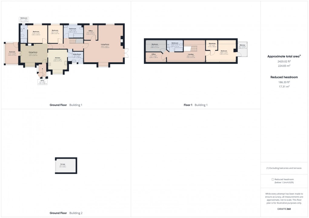 Floorplan for Charmouth Road, Axminster