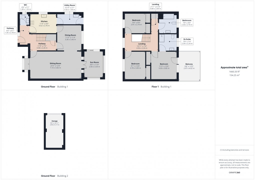 Floorplan for Kidmore Close, Charmouth