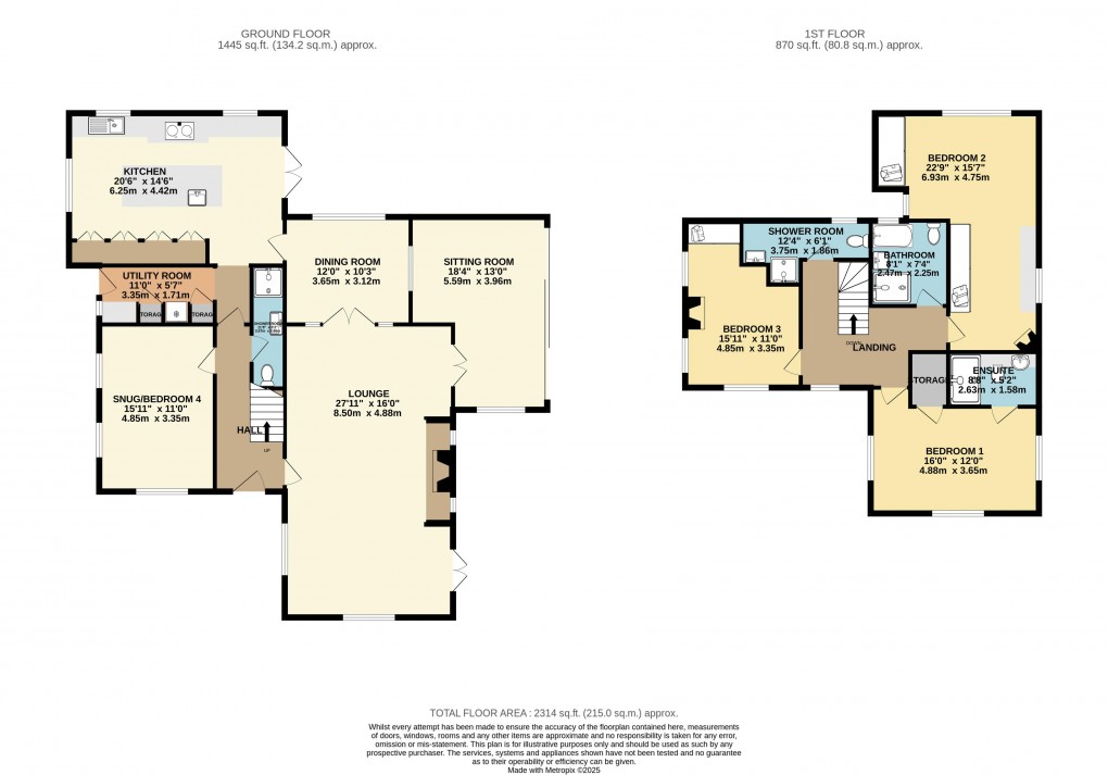 Floorplan for Uplyme Road, Lyme Regis