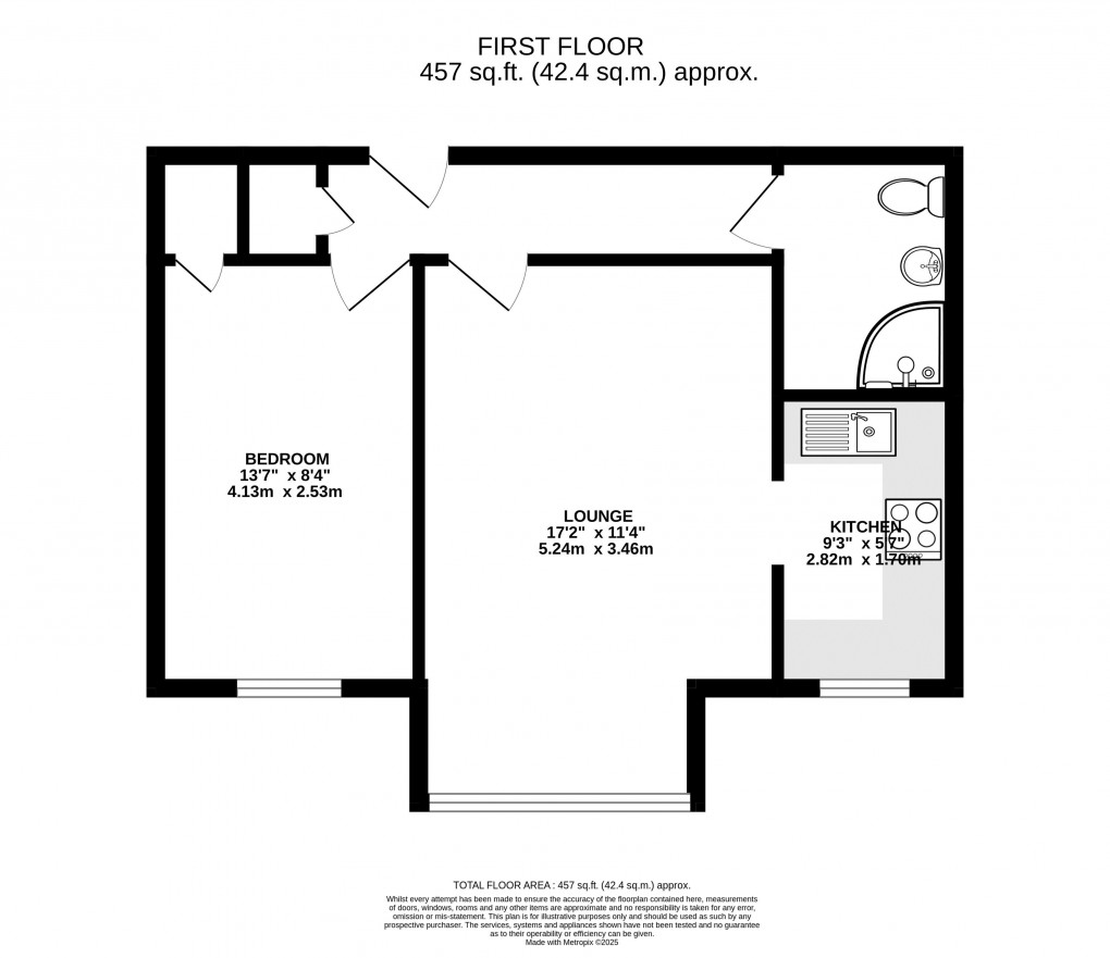 Floorplan for Anning Road, Lyme Regis