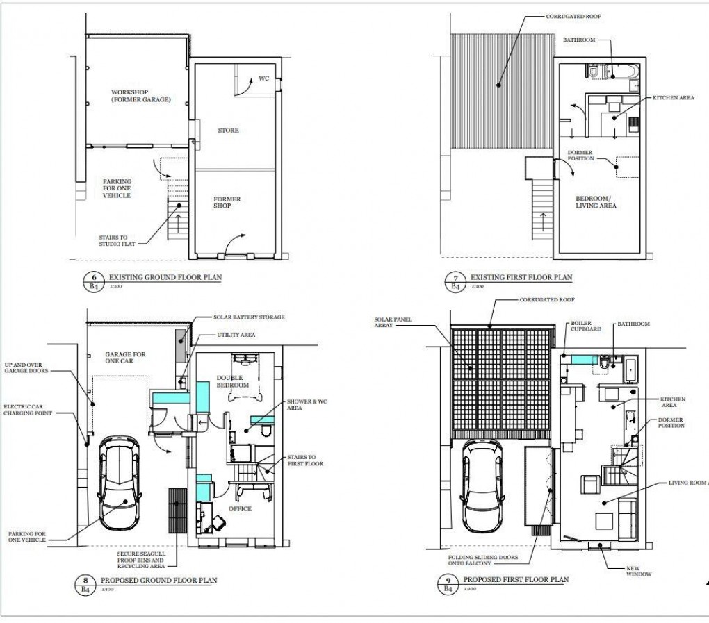 Floorplan for Pooles Court, Lyme Regis