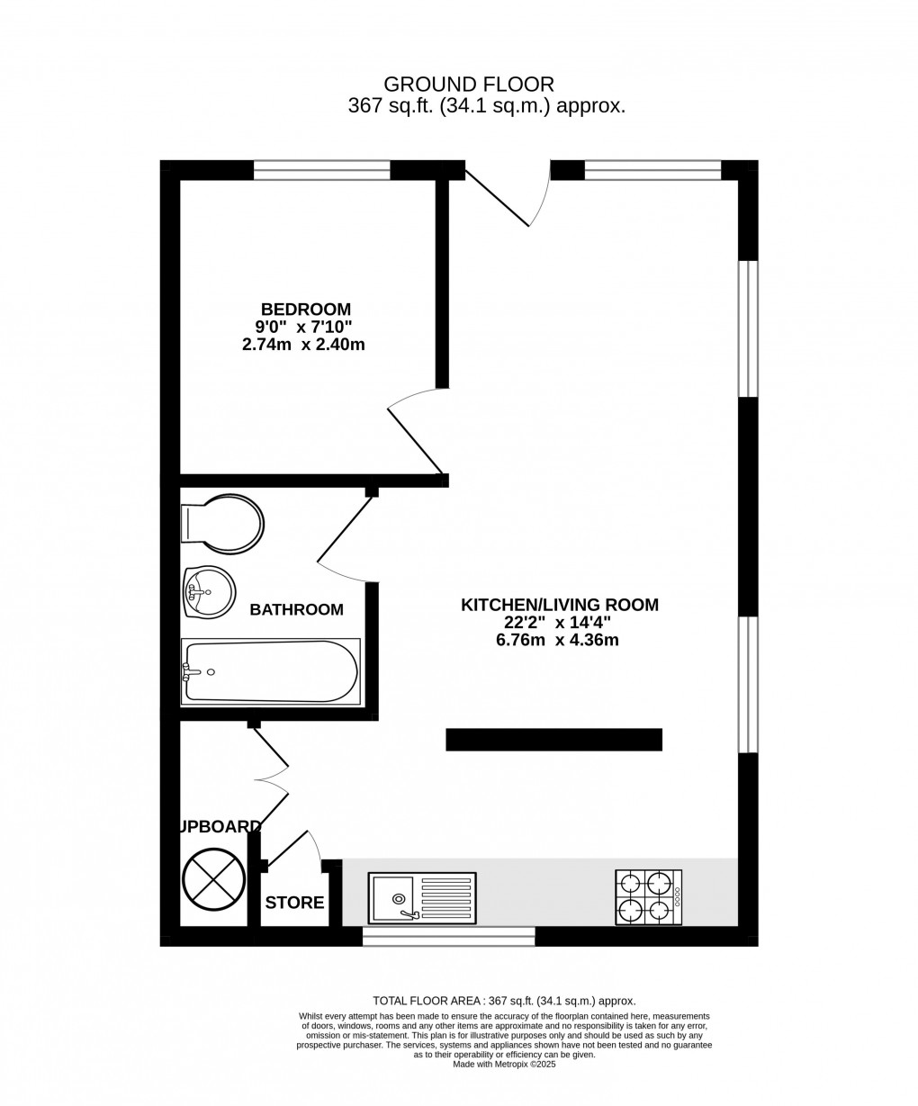 Floorplan for Fernhill, Charmouth