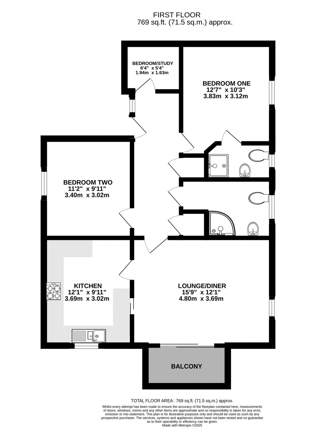 Floorplan for Hayes Court, Lyme Regis