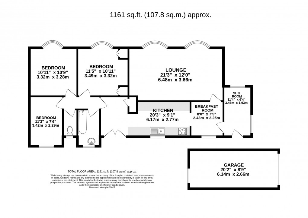 Floorplan for Woodhouse Hill, Uplyme
