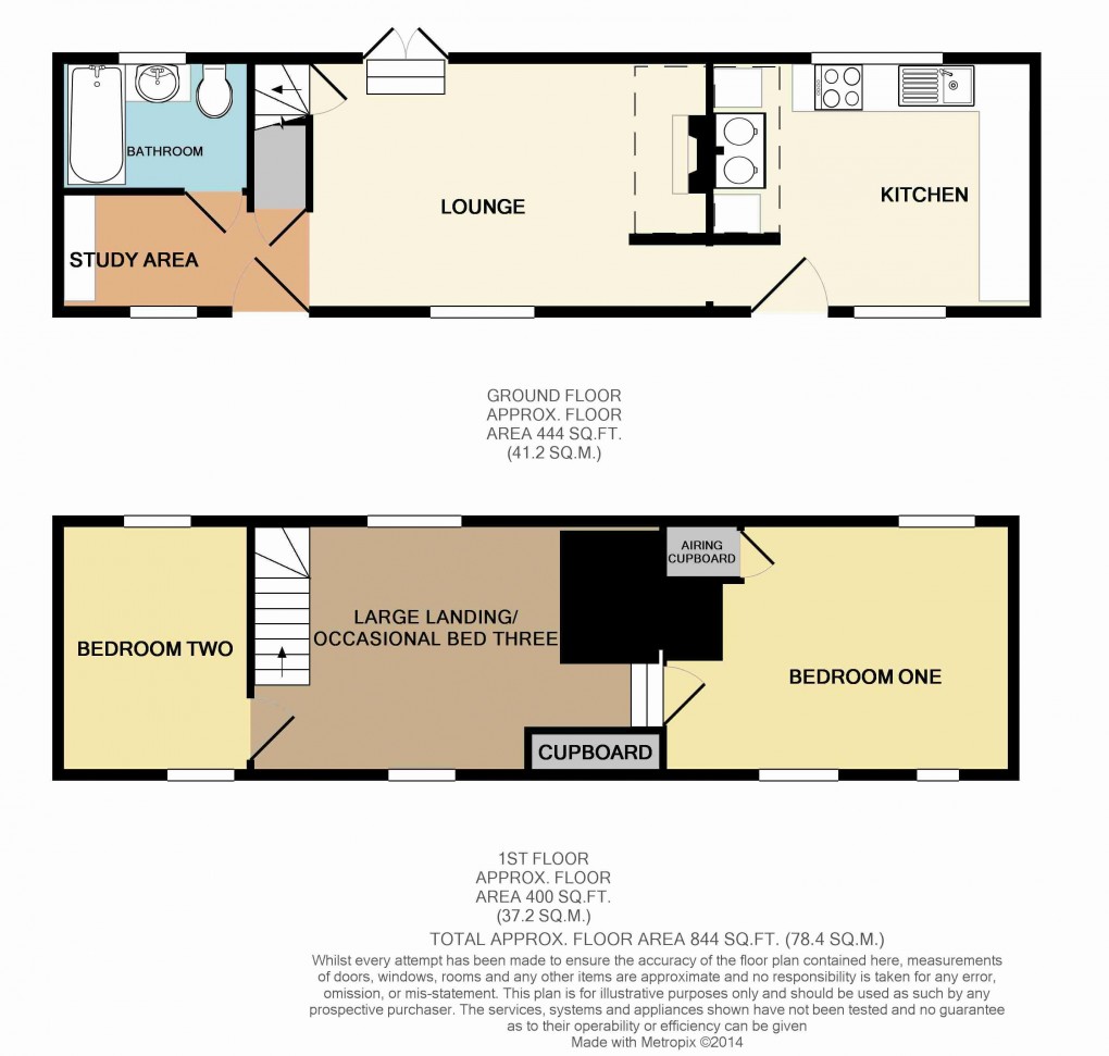 Floorplan for Mount Hill Lane, Musbury