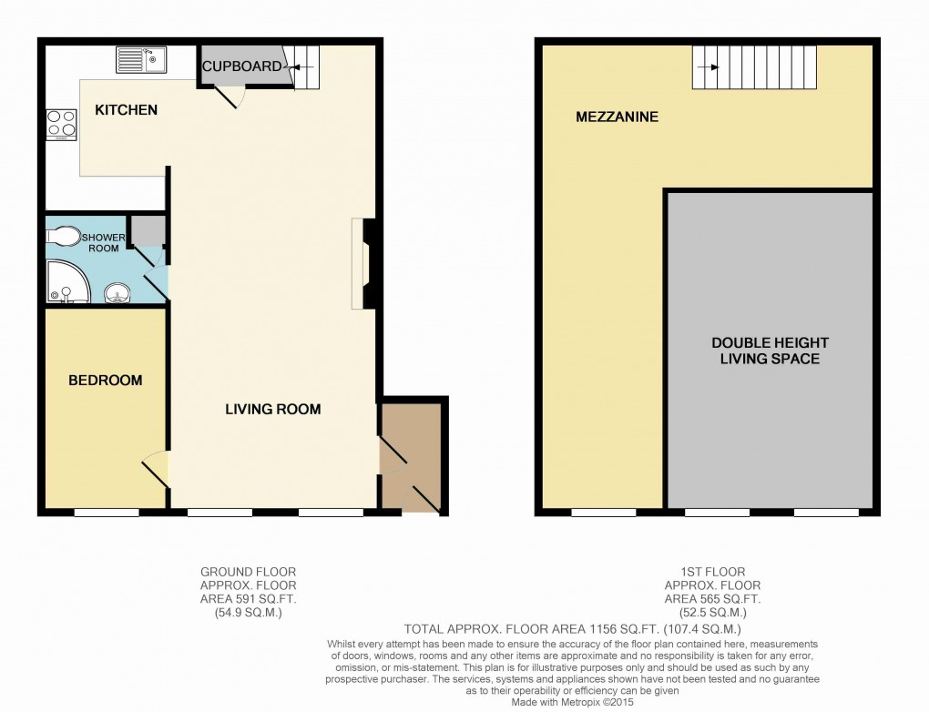 Floorplan for Beach Road, Seaton
