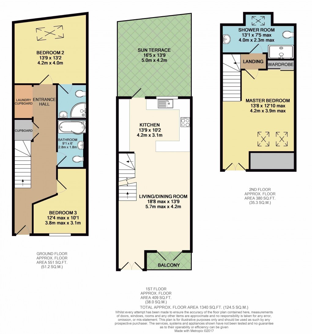 Floorplan for The Underfleet, SEATON, Devon