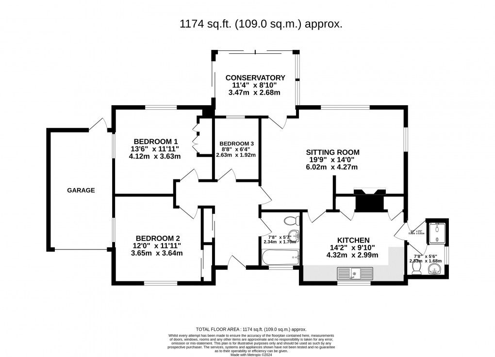 Floorplan for Lyme Regis, Dorset