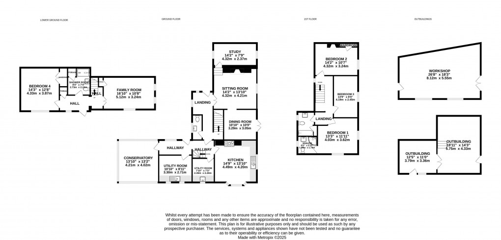 Floorplan for Lyme Regis, Dorset