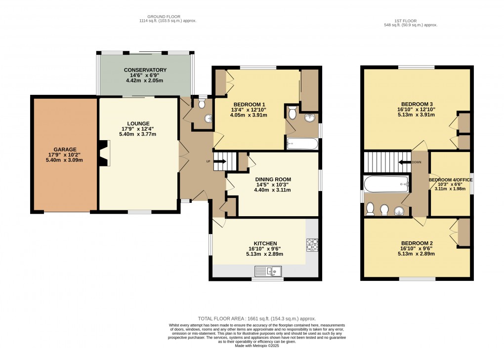 Floorplan for Lyme Regis, Dorset