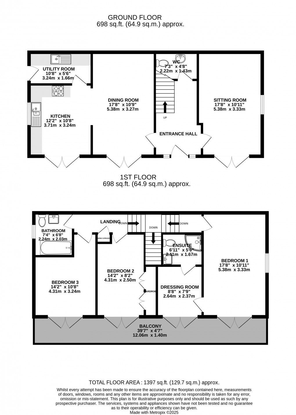 Floorplan for Lyme Regis, Dorset