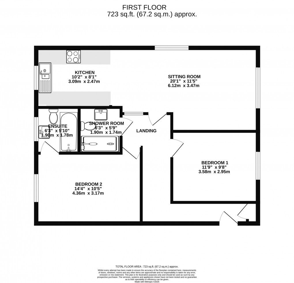 Floorplan for Lyme Regis, Dorset