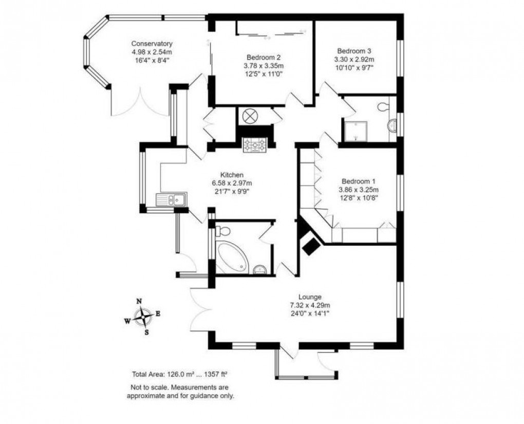 Floorplan for Axminster, Devon