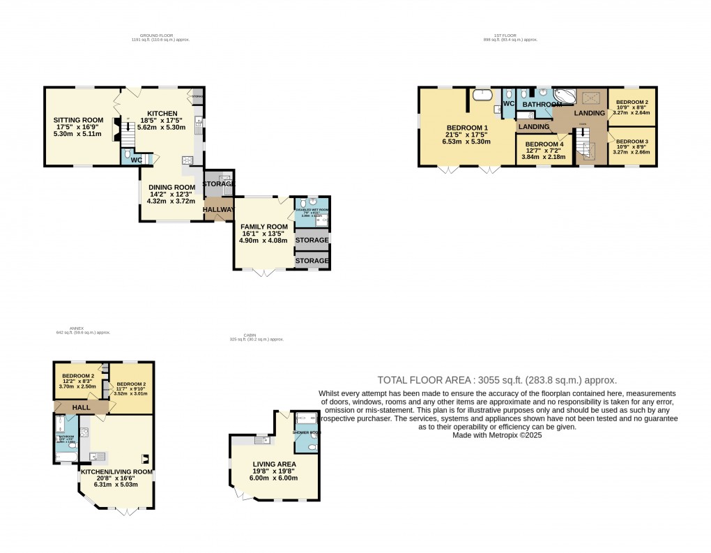 Floorplan for Charmouth, Dorset