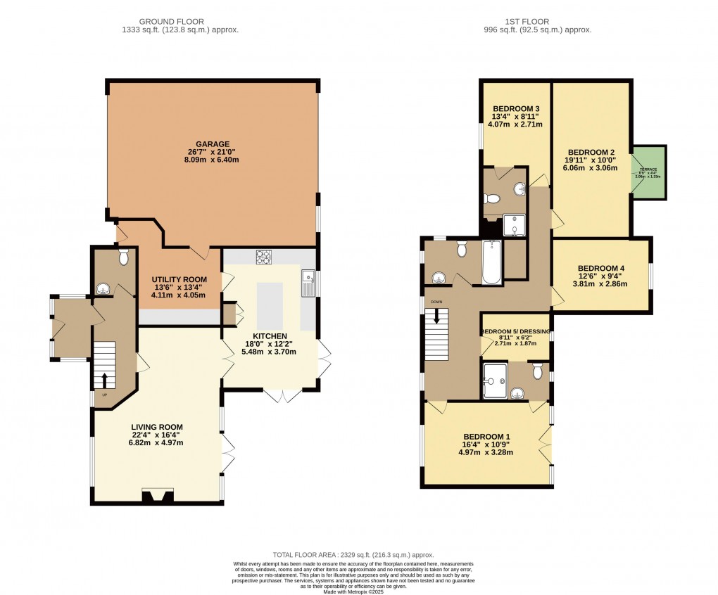 Floorplan for Axminster, Devon