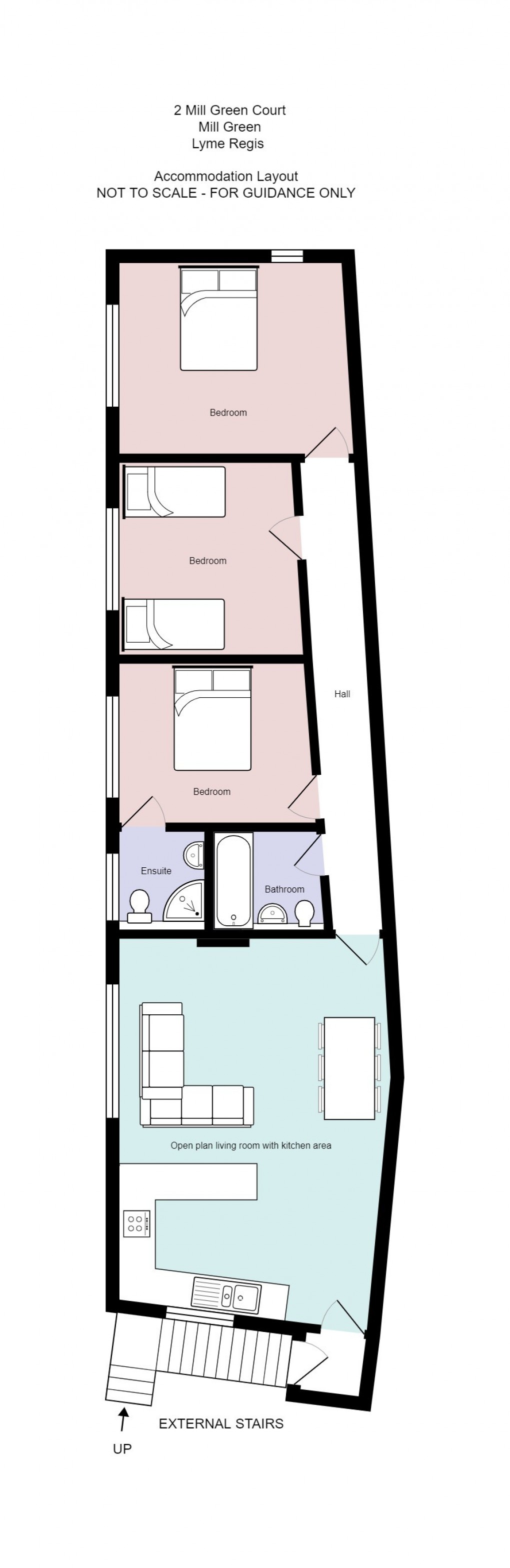 Floorplan for Lyme Regis, Dorset