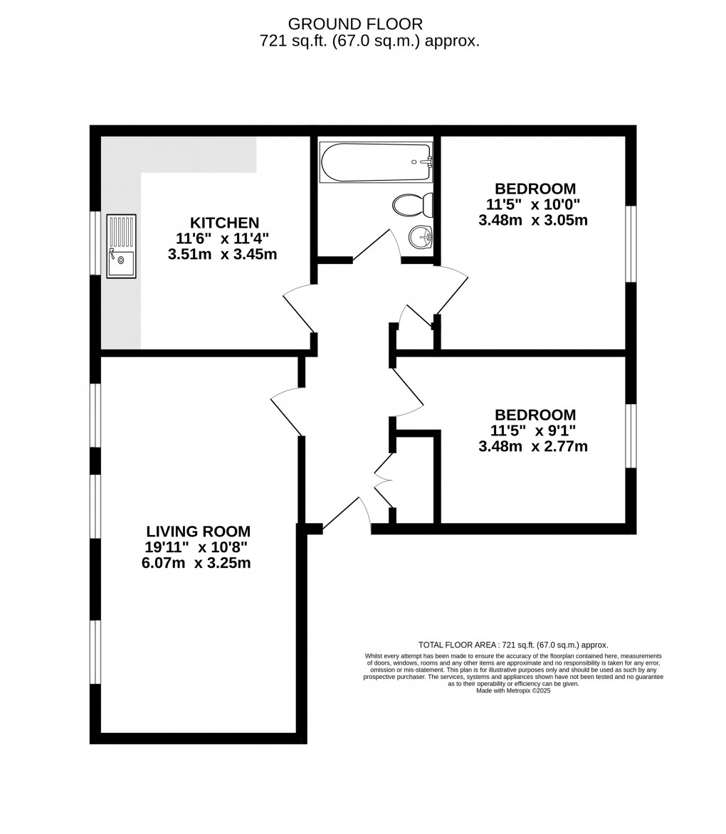 Floorplan for Lyme Regis, Dorset