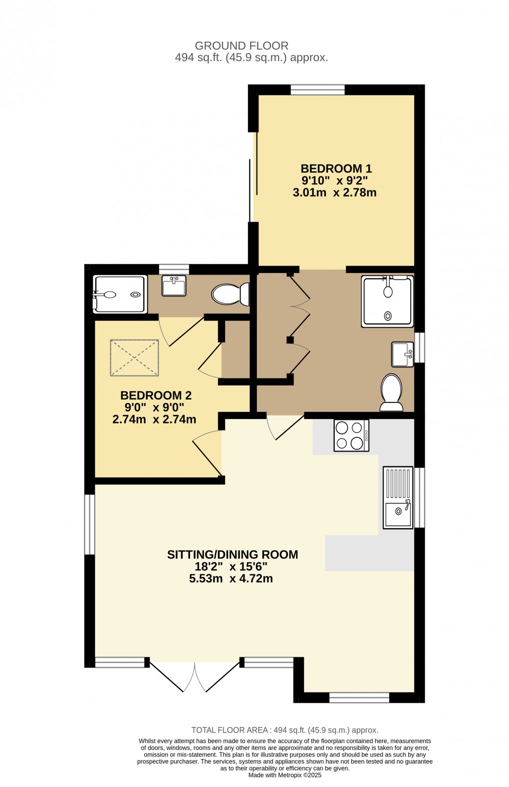 Floorplan for Lyme Regis, Dorset