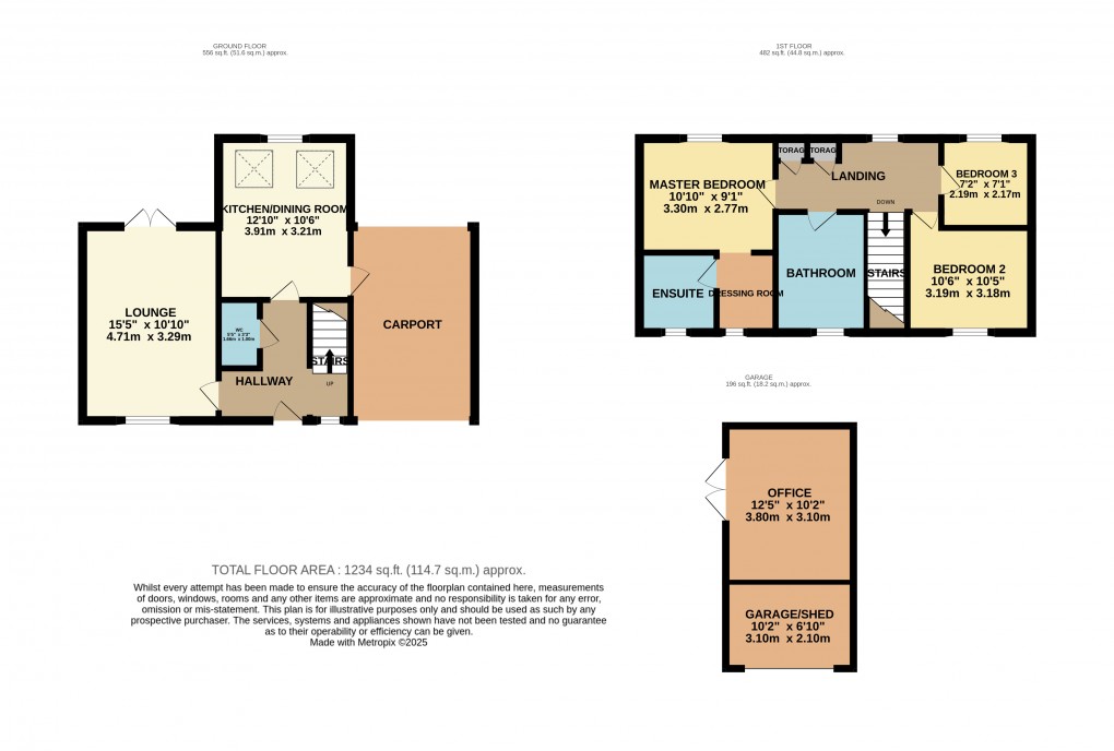 Floorplan for Lyme Regis, Dorset