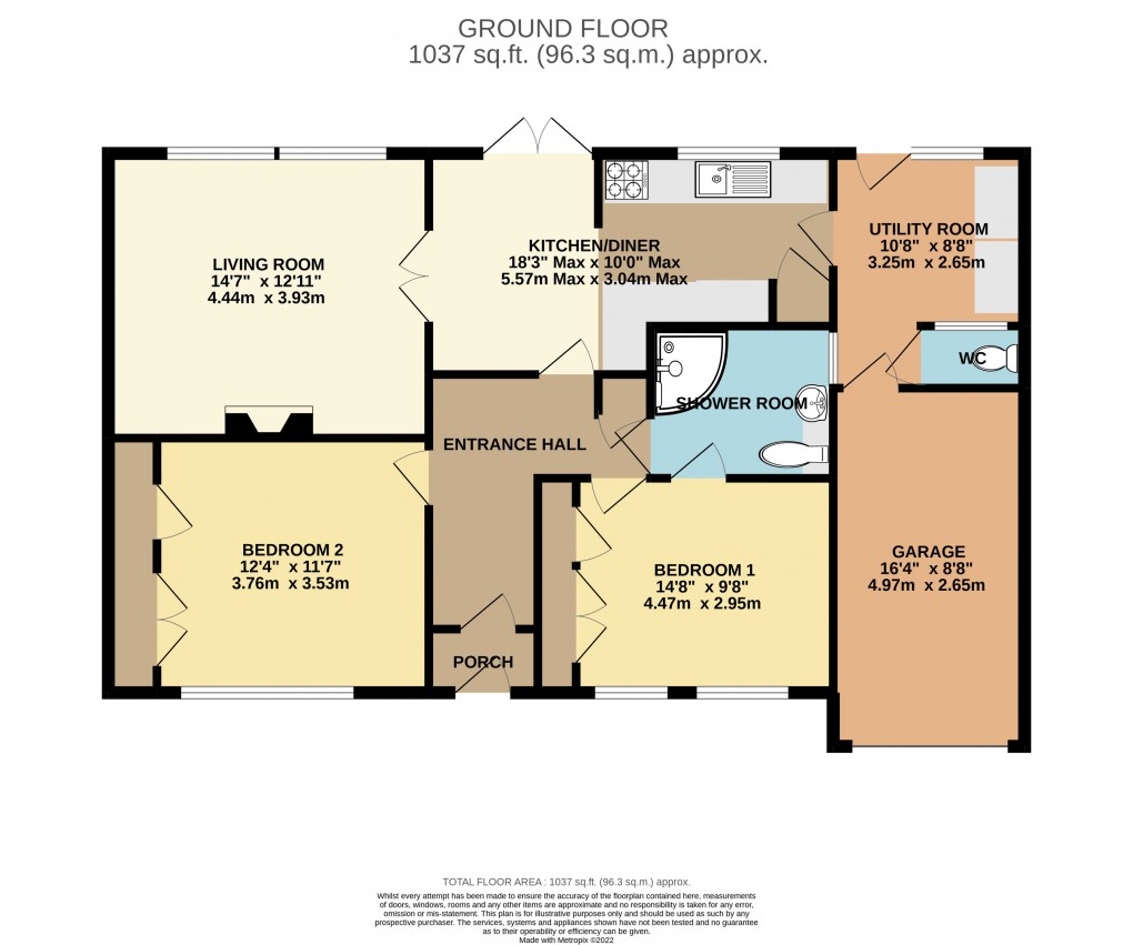 Floorplan for Seaton, Devon