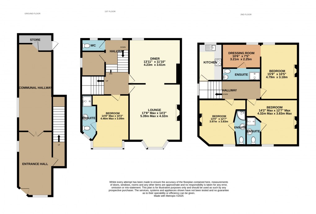 Floorplan for Beer, Seaton, Devon