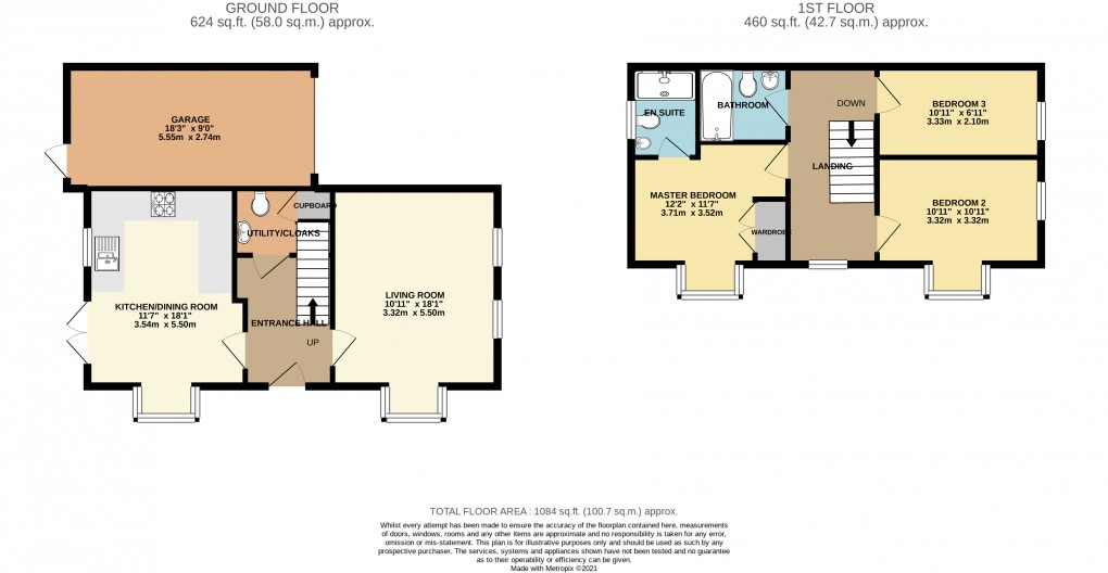 Floorplan for Seaton, Devon