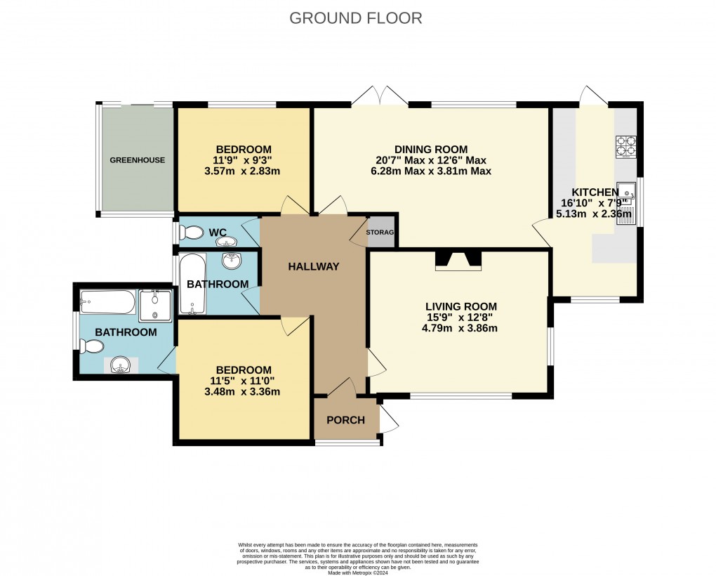 Floorplan for Axmouth, Seaton, Devon