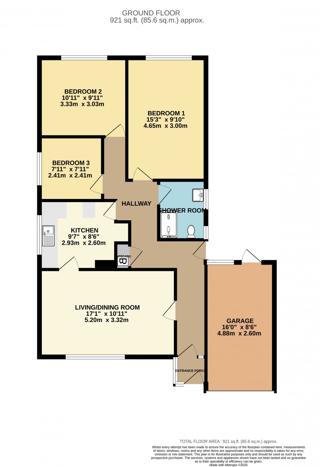 Floorplan for Seaton, Devon
