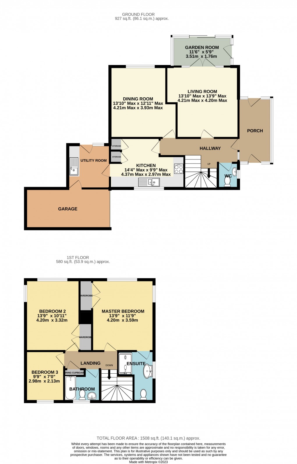 Floorplan for Branscombe, Devon