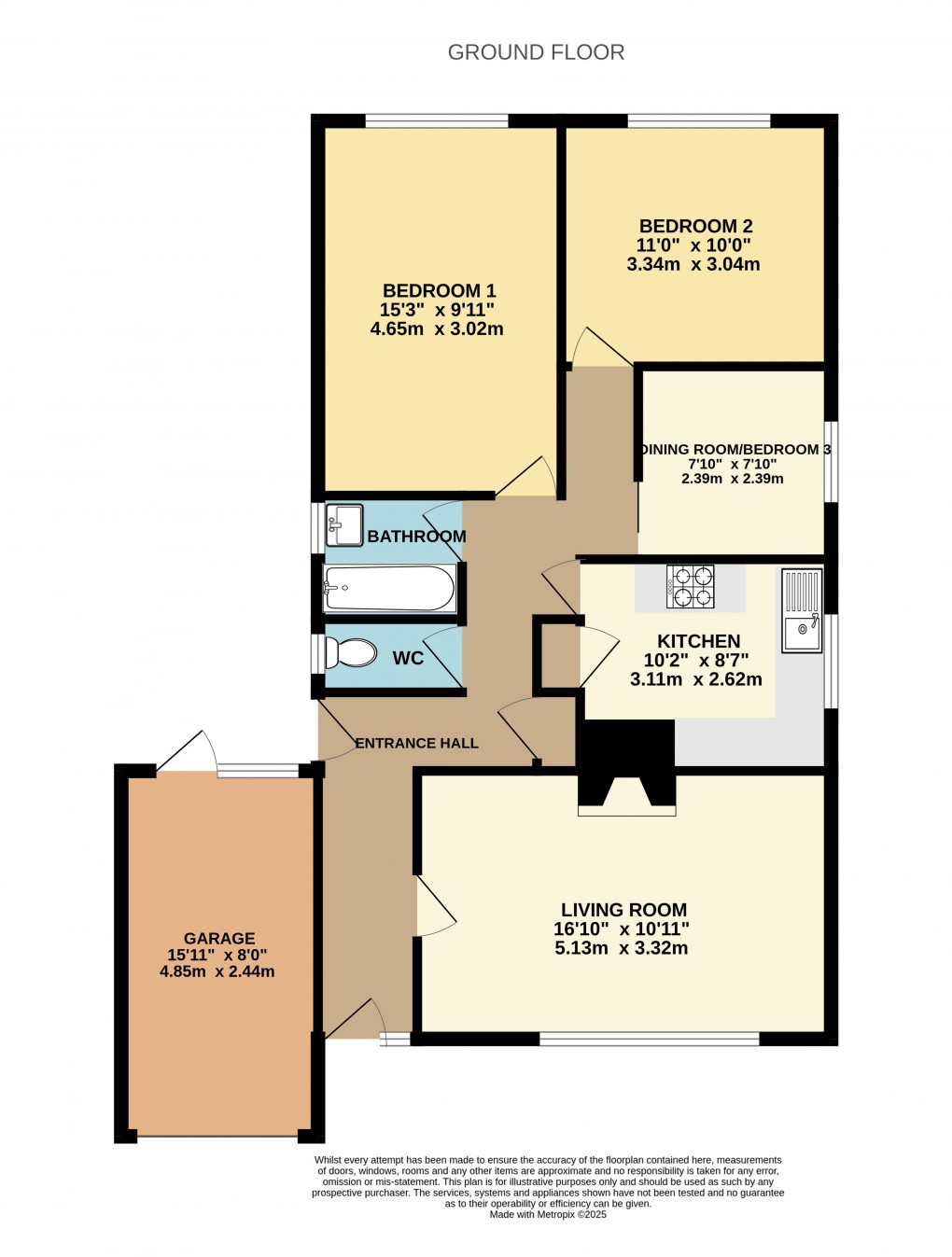 Floorplan for Scalwell Park, Seaton