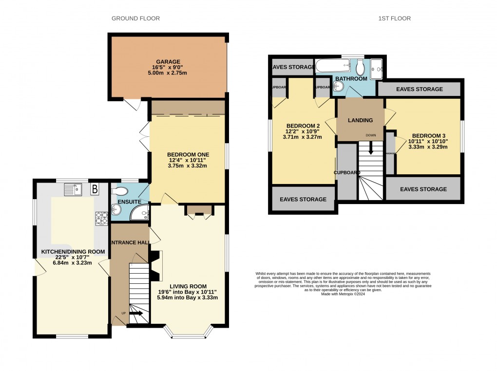 Floorplan for Seaton, Devon