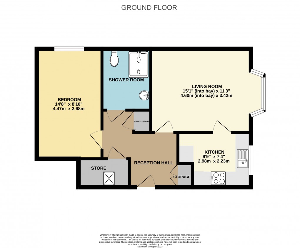 Floorplan for Beer, Devon