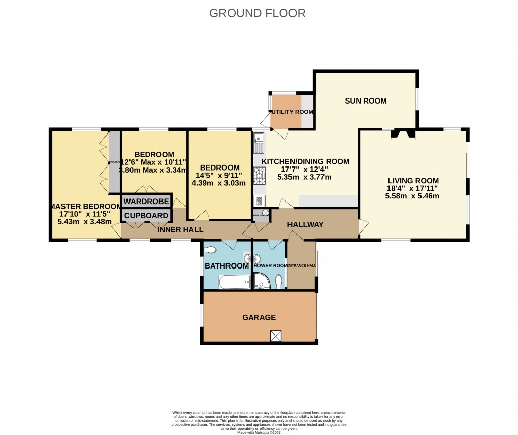 Floorplan for Seaton, Devon