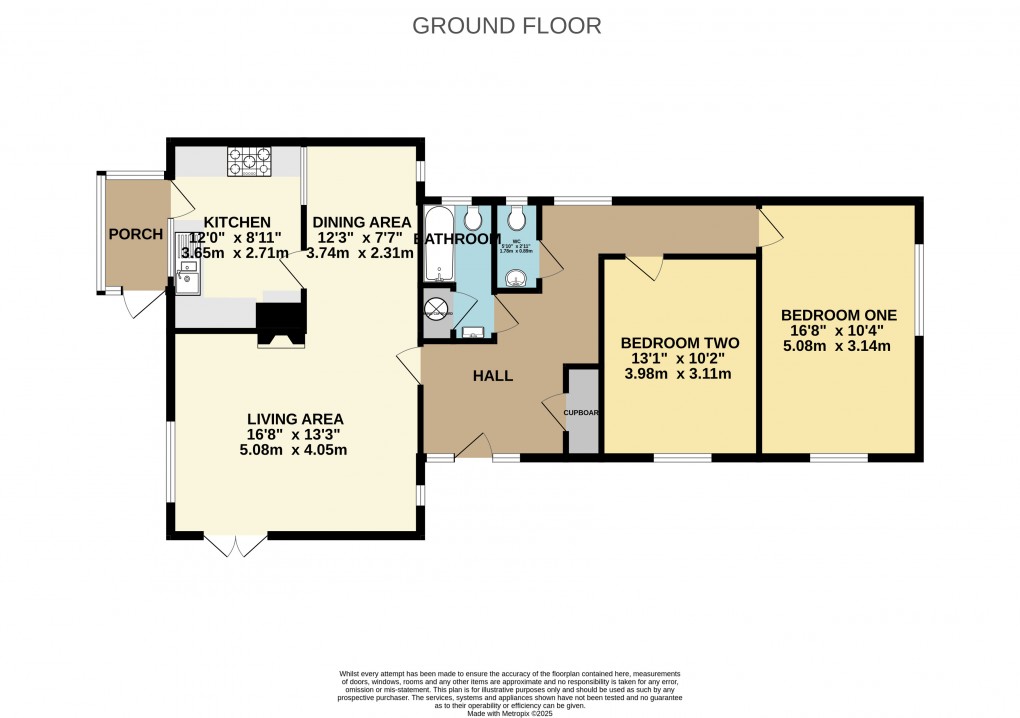 Floorplan for Seaton, Devon