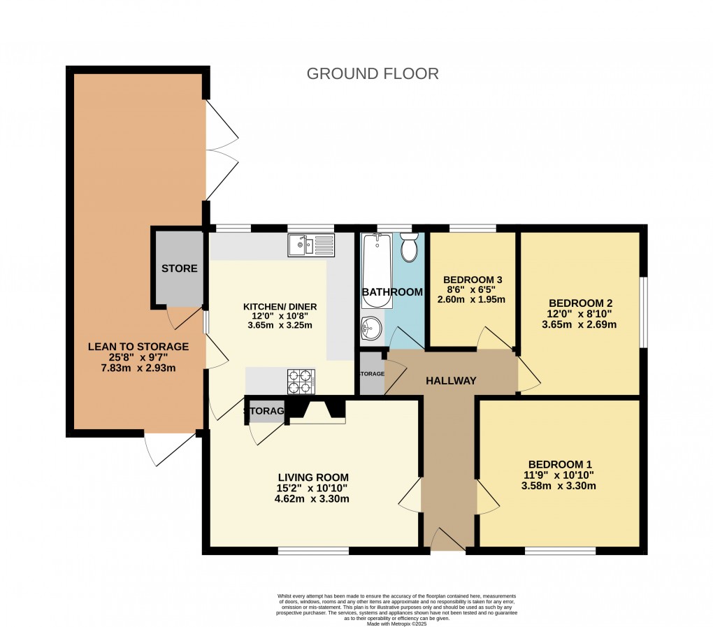 Floorplan for Colyford, Colyton, Devon