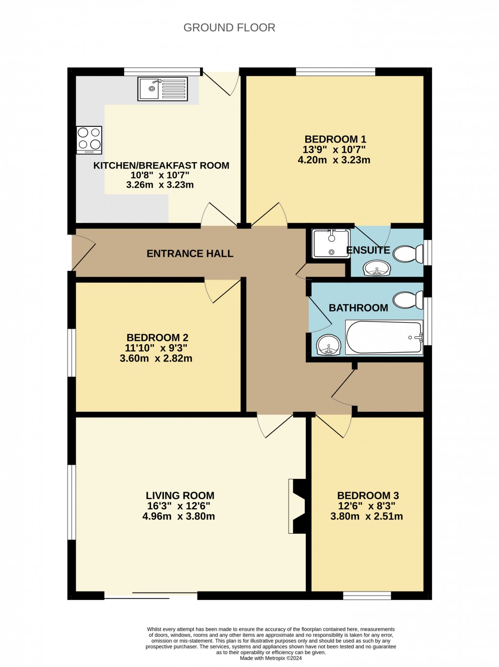 Floorplan for Seaton, Devon