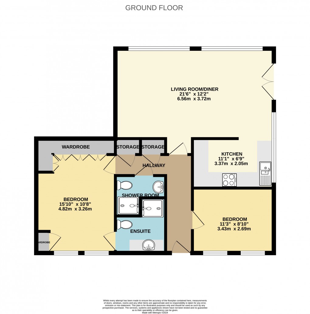 Floorplan for Seaton, Devon