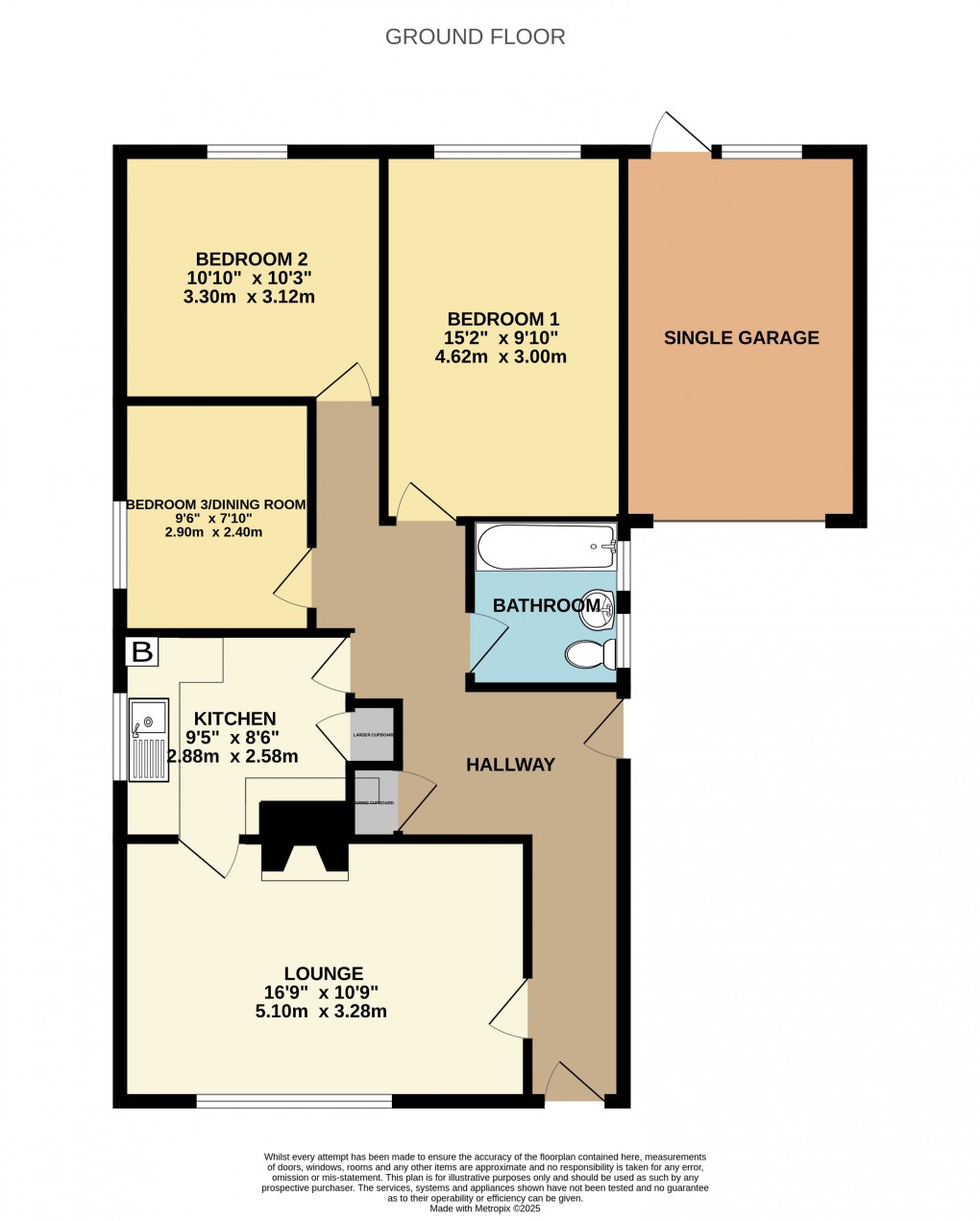 Floorplan for Scalwell Lane, Seaton, Devon