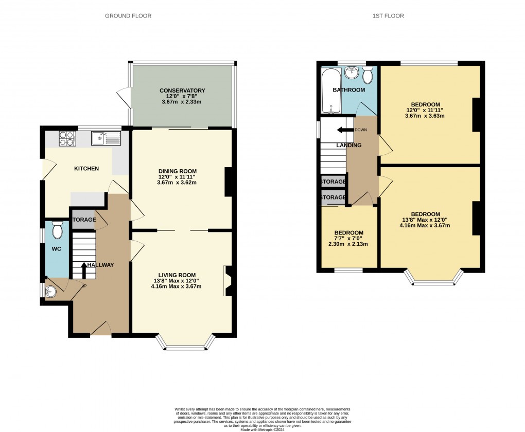 Floorplan for Greenway, Seaton