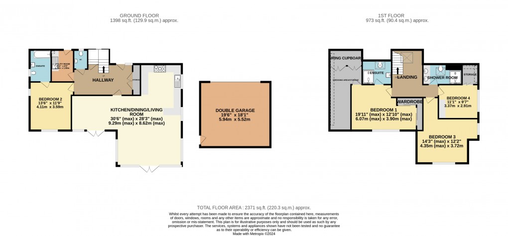 Floorplan for Fremington Road, Seaton, Devon