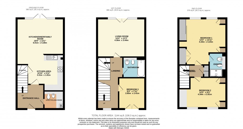 Floorplan for Seaton, Devon