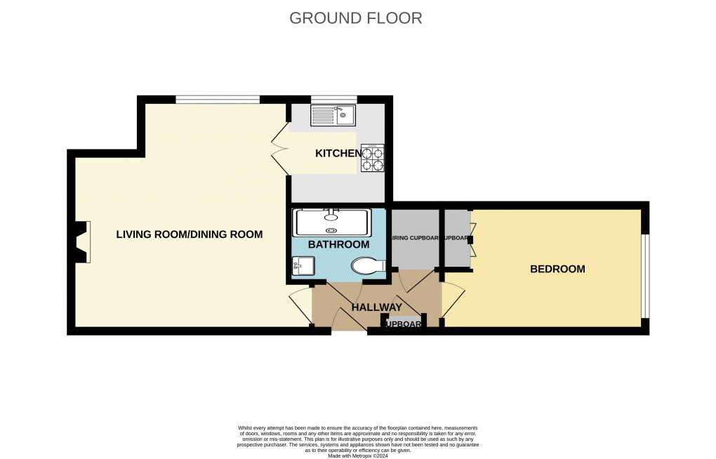 Floorplan for Seaton, Devon