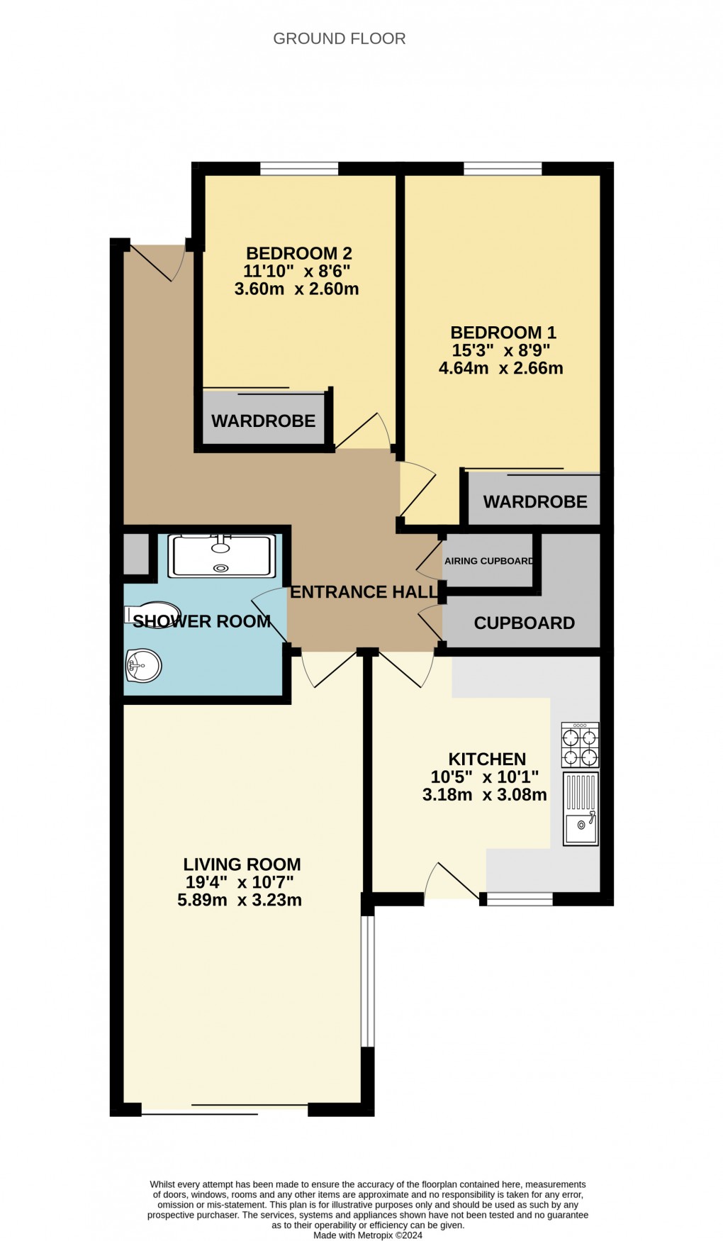 Floorplan for Havenview Road, Seaton, Devon